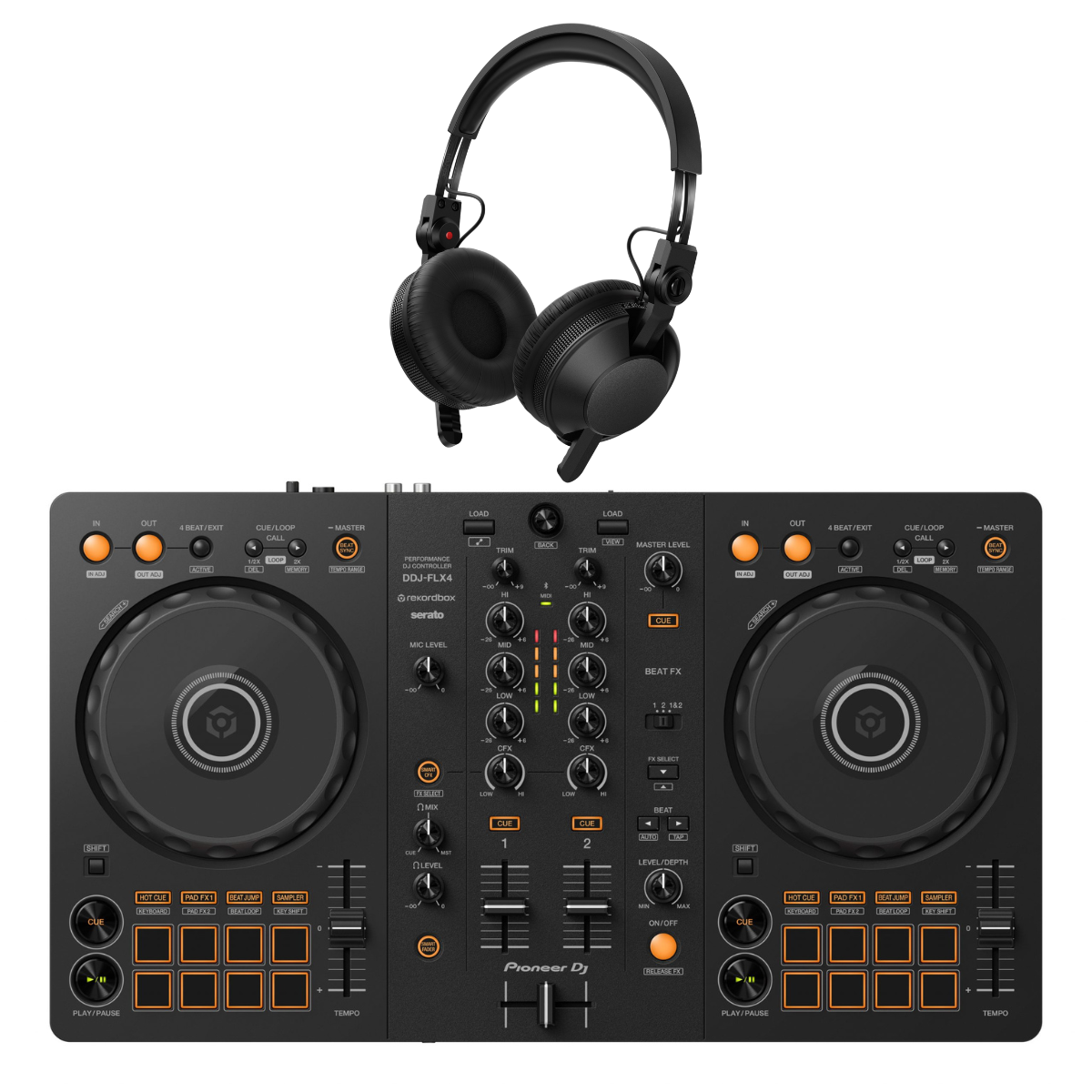 Pioneer Dj Ddj Flx With Hdj Cx Package Techformusic