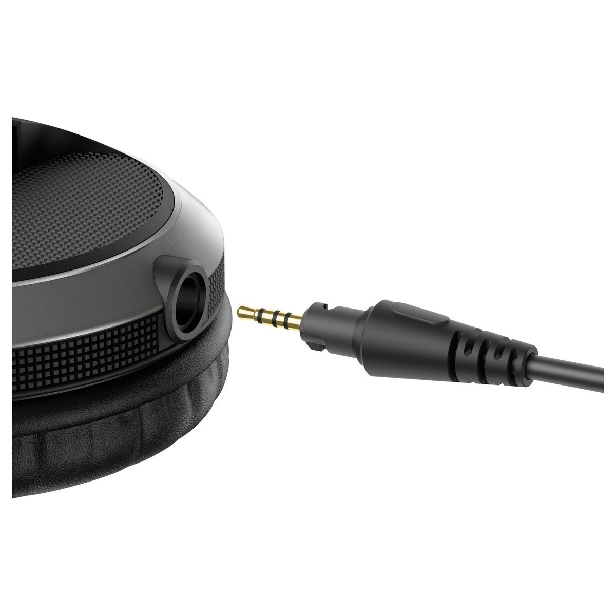 Black　techformusic　HDJ-X5　DJ　Professional　Headphones,　Pioneer　DJ