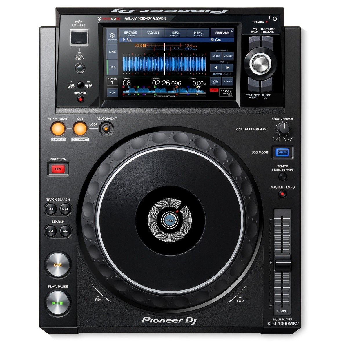 Pioneer XDJ-1000MK2 Touch Screen USB Player - In stock now!