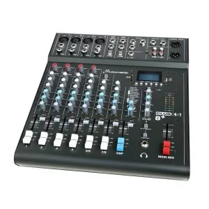 Studiomaster Club XS 8+ Compact Analog Mixer with Bluetooth