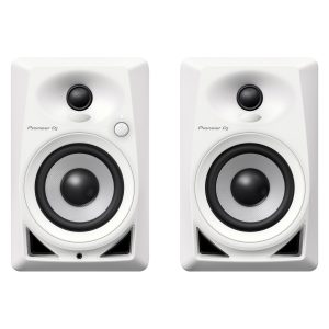 Pioneer DM-40 Active Monitor Speakers, White