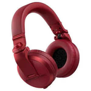 Pioneer HDJ-X5BT Bluetooth DJ Headphones, Red