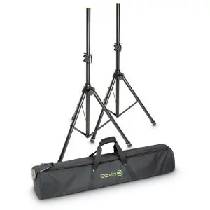 Gravity GSP5211B Speaker Stands With Carry Bag