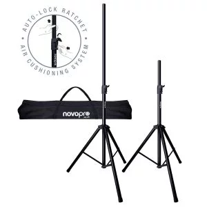 Novopro SS3R Speaker Stand Kit With Bag