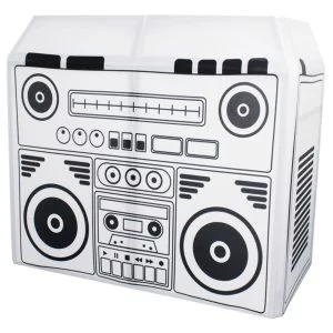 Equinox DJ Booth Boom Box Design Lycra