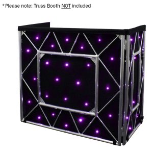 Equinox Truss Booth Quad LED Starcloth System