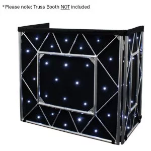 Equinox Truss Booth LED Starcloth System, CW
