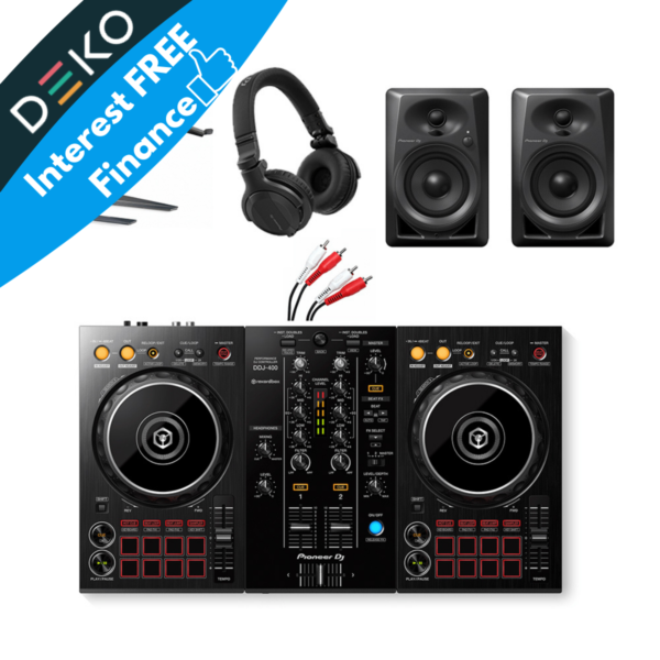 Pioneer DDJ-400 Complete Starter DJ Package