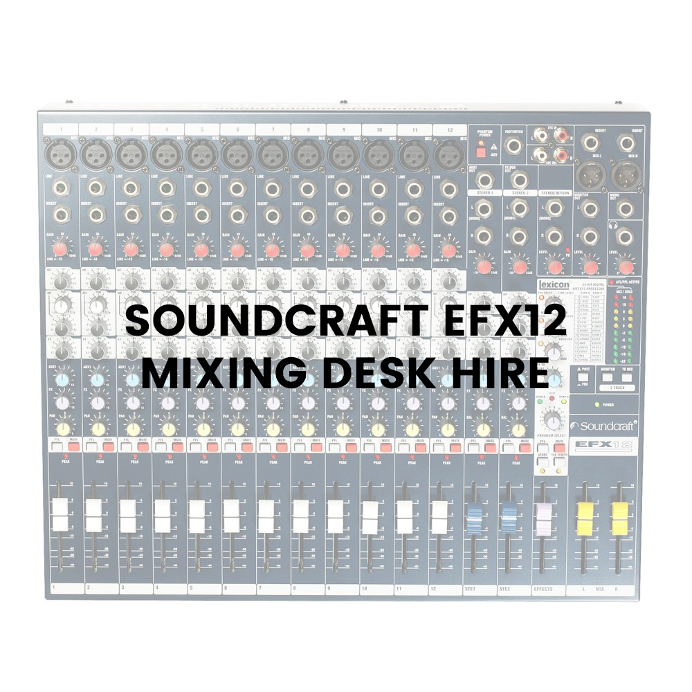 Audio Playback & Mixing Desks