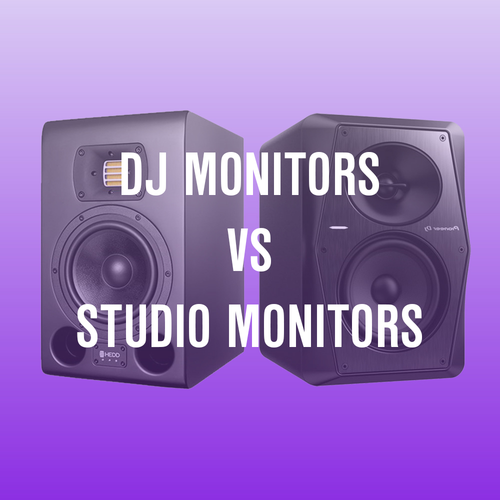 DJ Monitors vs Studio Monitors