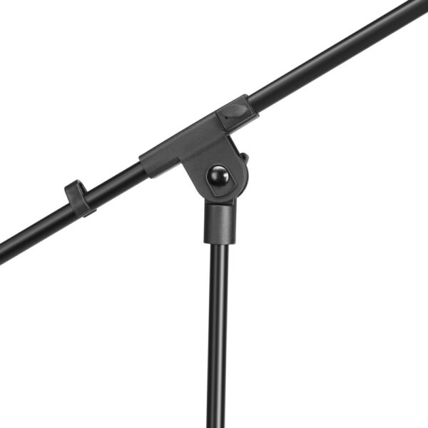 Adam Hall S 5 BE Mic stand black with boom arm