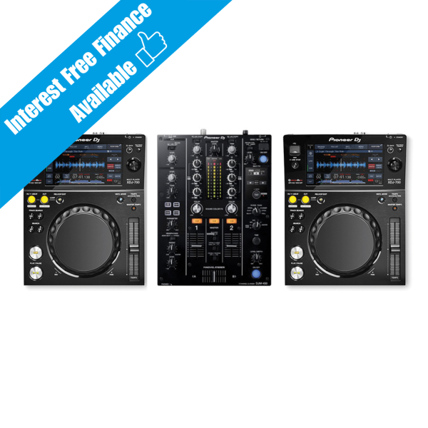 Pioneer DJ XDJ-700 & DJM-450 Package