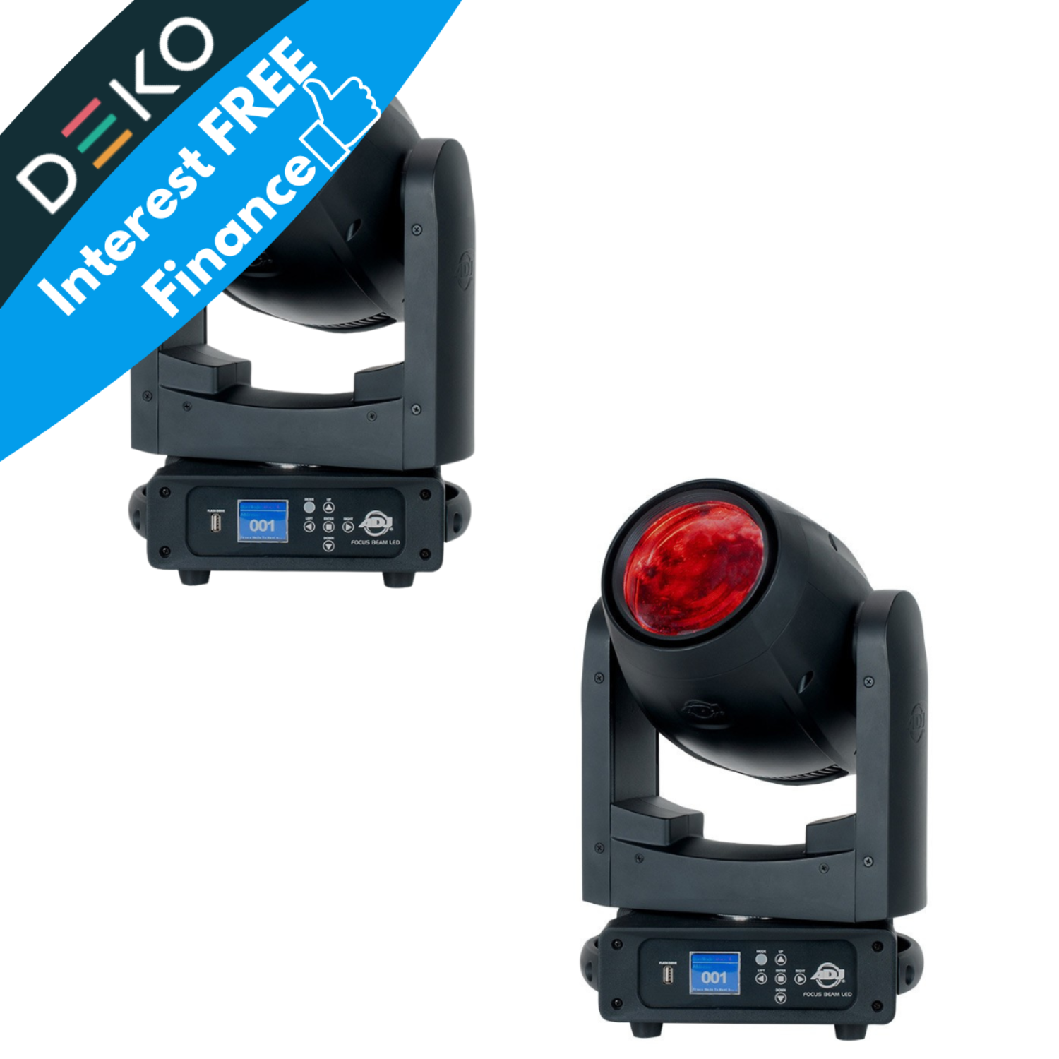 ADJ Focus Beam LED (Pair) - Available to order. 0% Available!
