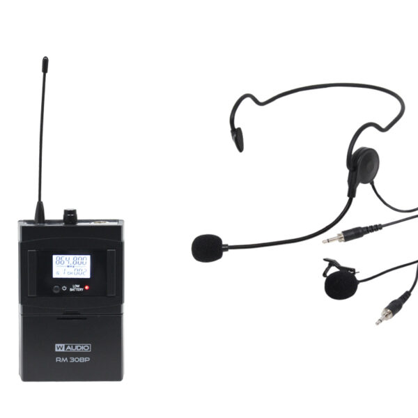 W Audio RM 30BP UHF Beltpack Add On Kit (864.8Mhz)
