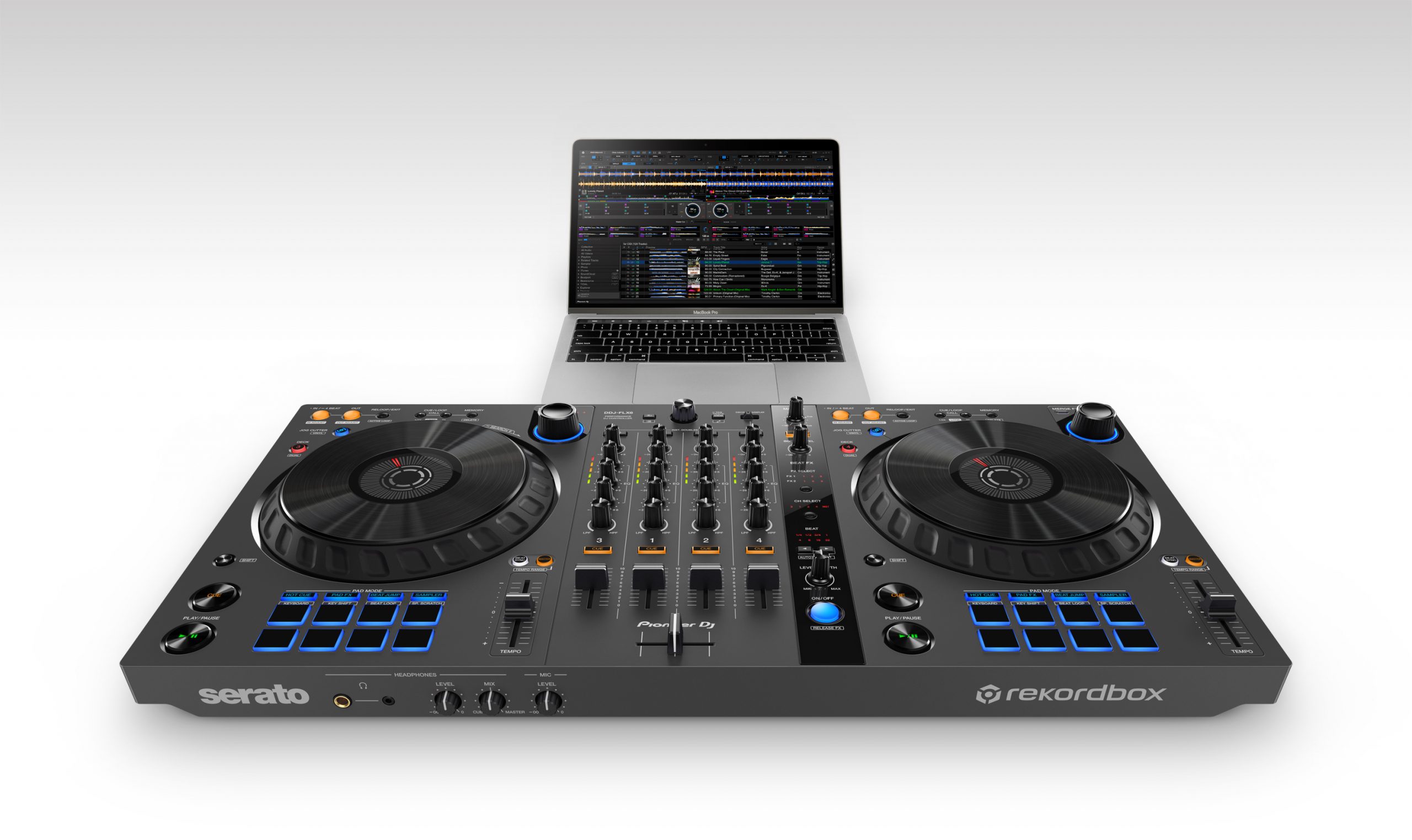 Pioneer DJ DDJ-FLX6-GT with DJC-FLX6 Bag Package | techformusic