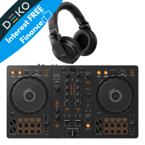 Pioneer DJ DDJ-FLX4 with HDJ-X5