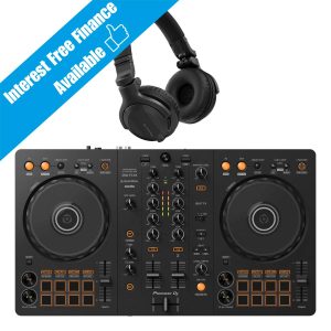 Pioneer DJ DDJ-FLX4 with HDJ-CUE1 Package