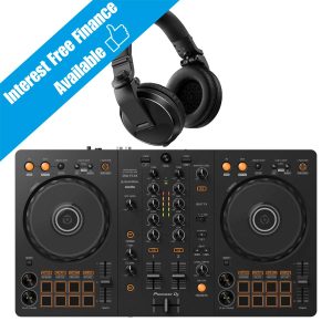 Pioneer DJ DDJ-FLX4 with HDJ-X5 Package