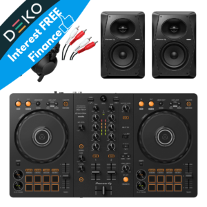 Pioneer DJ DDJ-FLX4 with VM-50