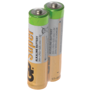 GP Alkaline AAA Batteries