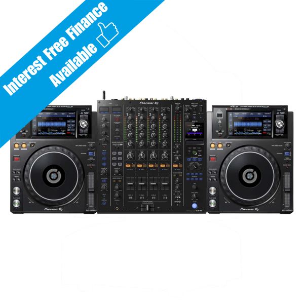 Pioneer DJ XDJ-1000MK2 & DJM-A9 DJ Package