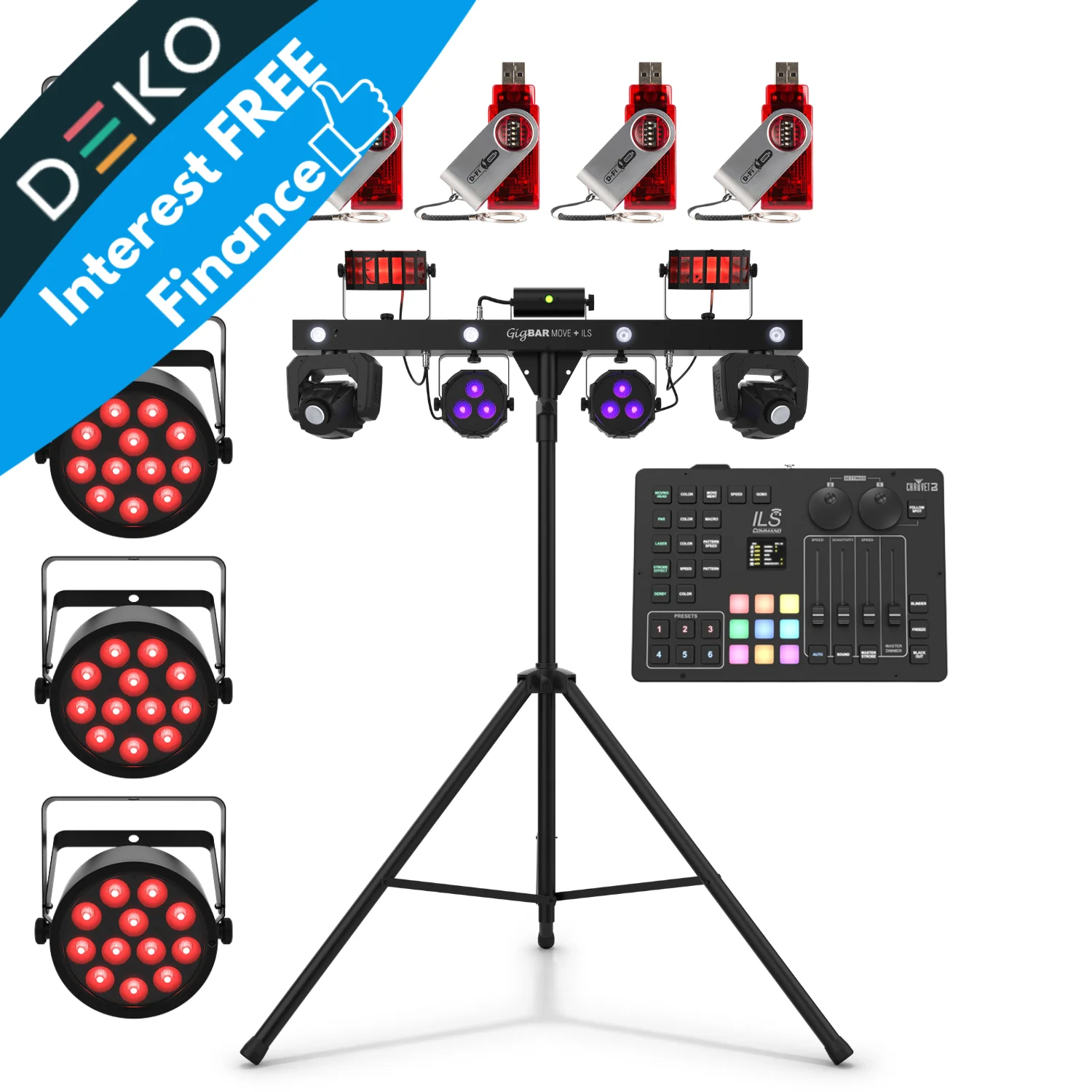 Chauvet ILS Command Package 4 | techformusic