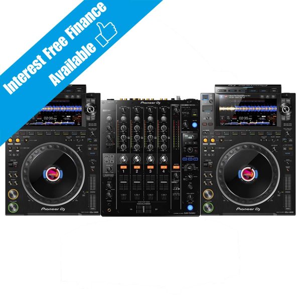 Pioneer DJ CDJ-3000 & DJM-750MK2 DJ Package