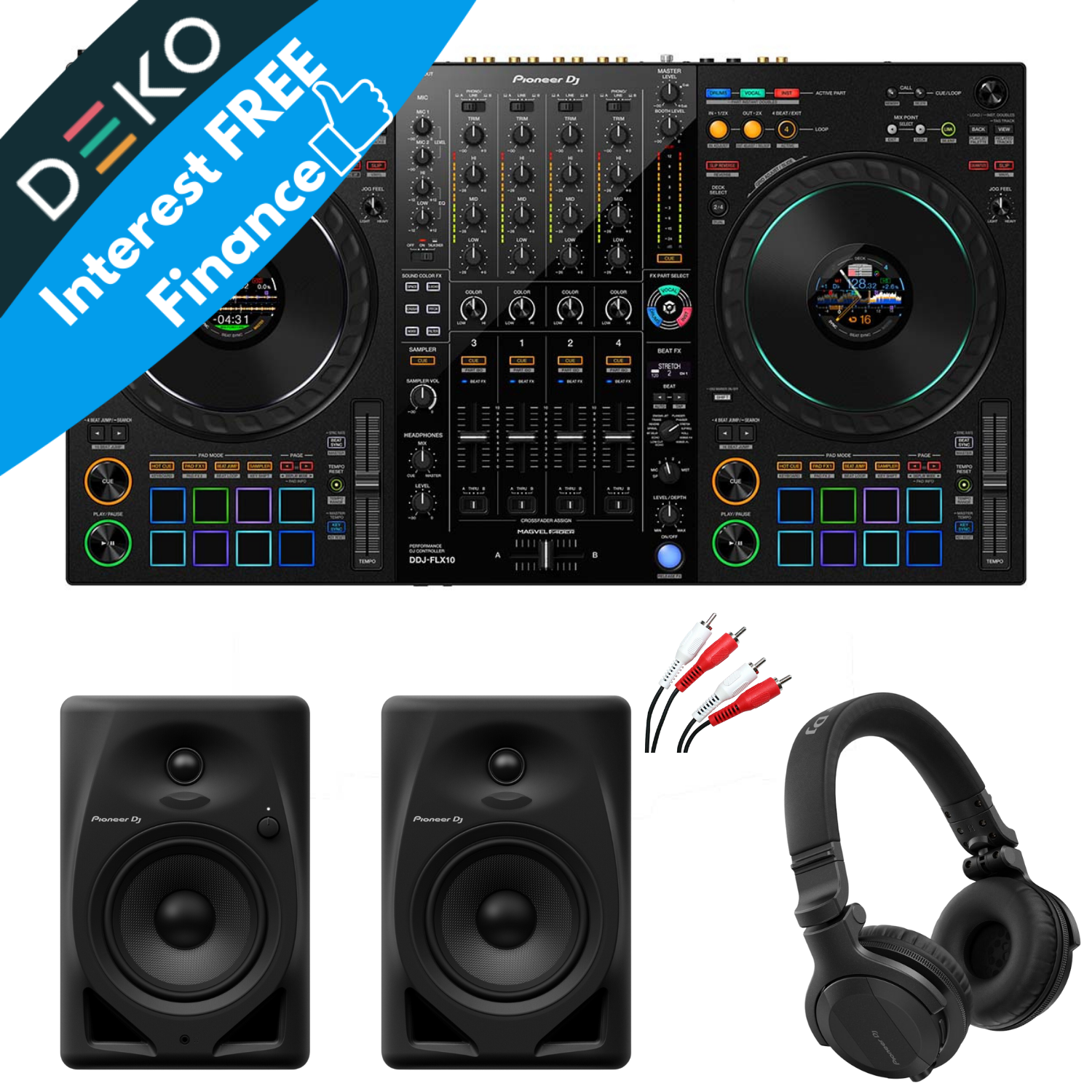 Pioneer DJ DDJ-FLX10 Package