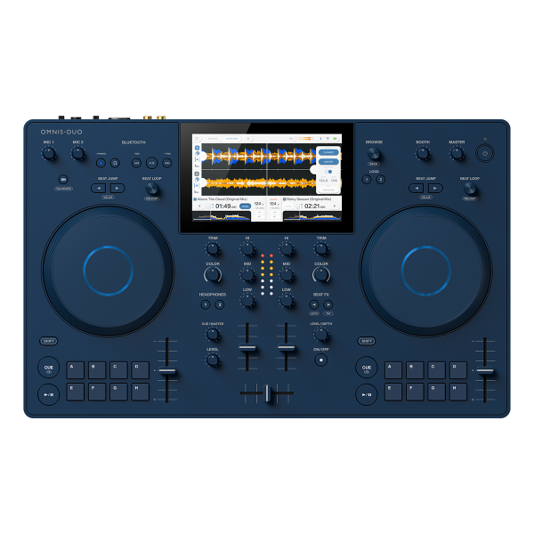 AlphaTheta OMNIS-DUO Portable all-in-one DJ System Top