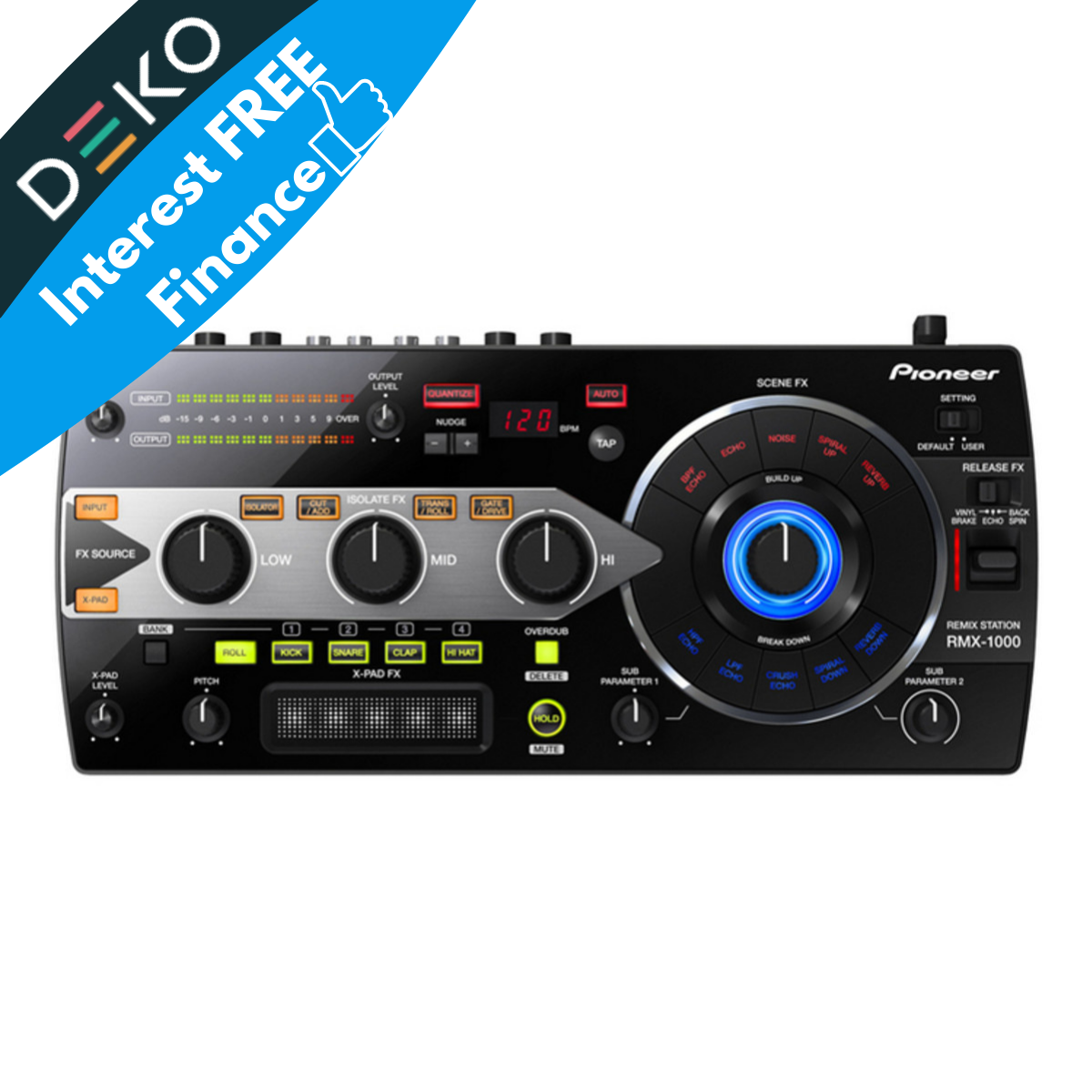 Pioneer DJ RMX-1000 Remix-Station DJ Effects Processor