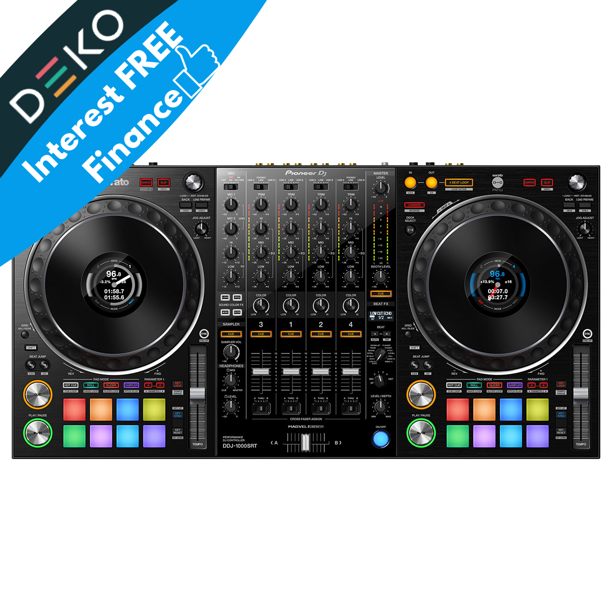 Pioneer DJ DDJ-1000 DJ Controller | Buy now at techformusic