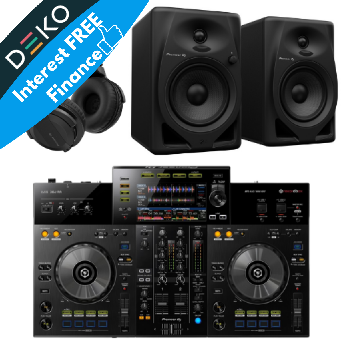 Pioneer XDJ-RR with DM-50D