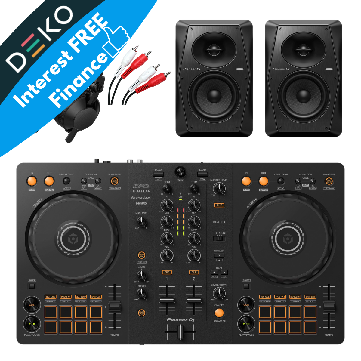 VirtualDJ - Hardware Manuals - Pioneer DJ - DDJ-FLX4 - Controls