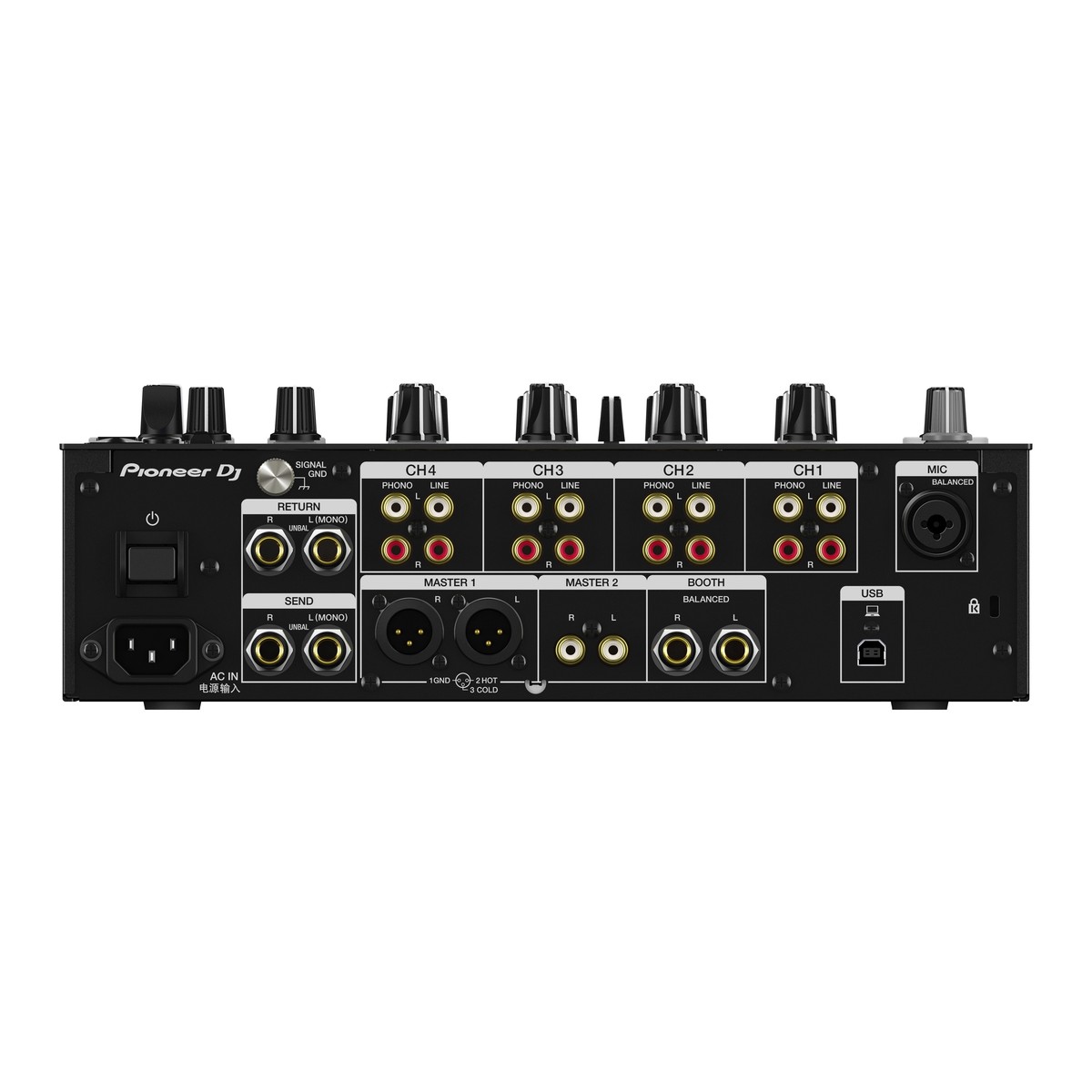 Pioneer DJ DJM-750 MK2 4-Channel DJ Mixer