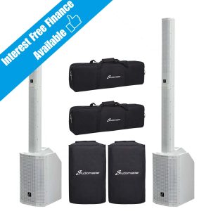 Studiomaster Direct 121MX-WH Compact Vertical Array Package