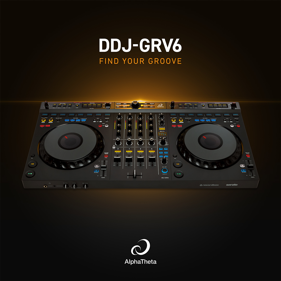 AlphaTheta DDJ-GRV6 performance controller