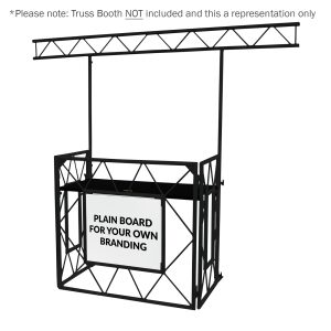 Equinox Truss Booth Overhead Kit (Black)