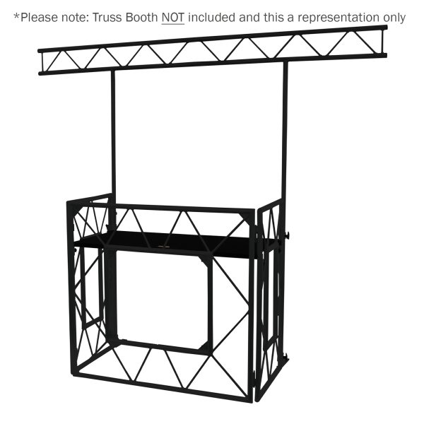 Equinox Truss Booth Overhead Kit (Black) - Image 3