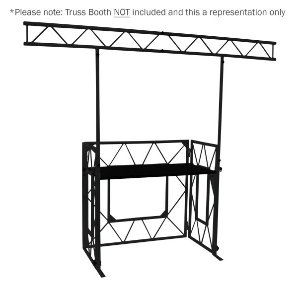 Equinox Truss Booth Overhead Kit (Black) - Image 5