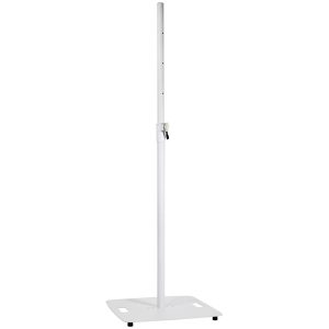 QTX Speaker Stand With Square Base White