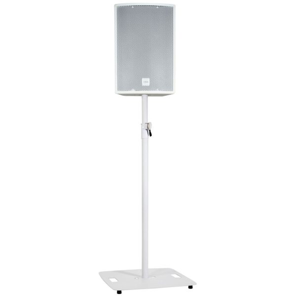 QTX Speaker Stand With Square Base White - Image 4