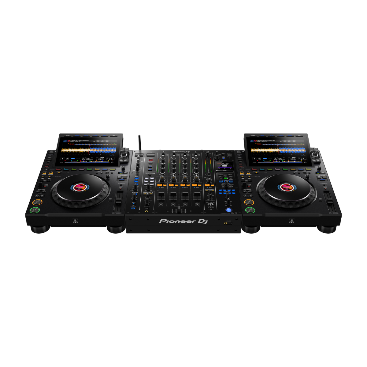 AlphaTheta CDJ-3000X with DJM-A9 Mixer Package | techformusic